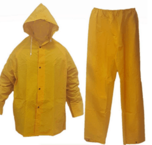 חליפת גשם צהוב [מעיל+מכנסים] XXXL