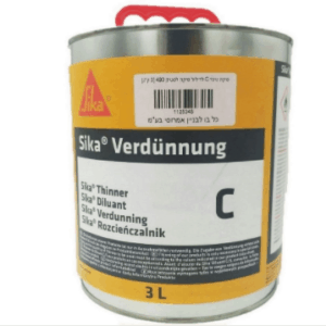 סיקה טינר C לדילול סיקה לסטיק 490 [3 ק"ג]